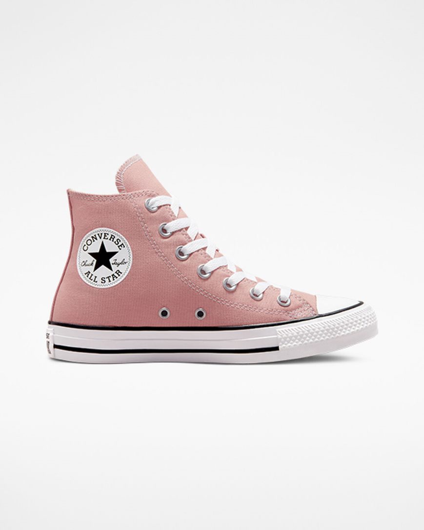 Zapatillas Altas Converse Chuck Taylor All Star Seasonal Color Hombre Rosas | PE 24EP87